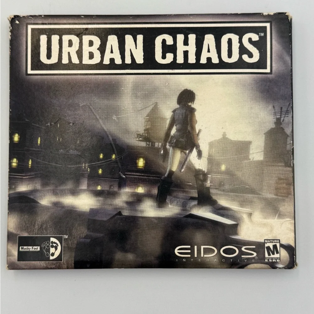 Urban Chaos PC CD-ROM Big Box Complete 1999 Eidos Interactive Vintage